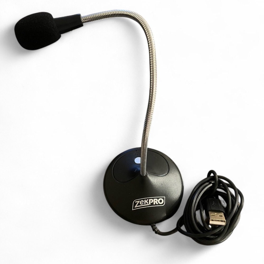 ZekPRO Black USB Microphone